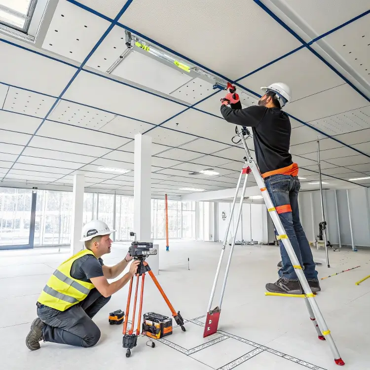 Metal Open Grid Canopy Ceiling System Standalone